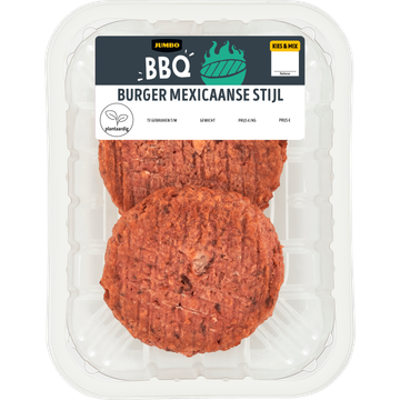 Jumbo Plantaardige BBQ Burger Mexicaanse Stijl 200 g