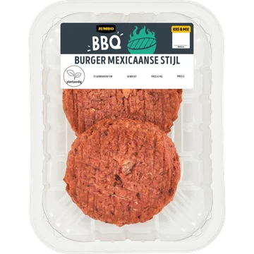 Jumbo Plantaardige BBQ Burger Mexicaanse Stijl 200 g
