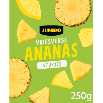 Jumbo Vriesverse Ananas Stukjes 250 g