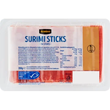 Jumbo Surimi Sticks 200 g