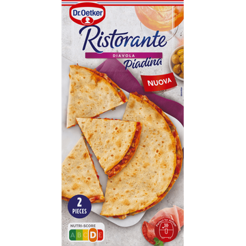 Dr. Oetker Ristorante Piadina Diavola Flatbread 2 stuks