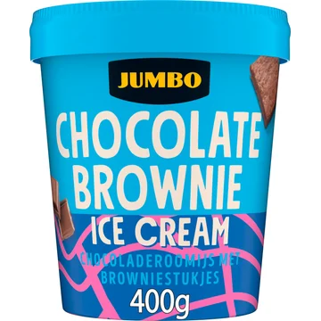 Jumbo Chocolade Brownie IJs 500 ml
