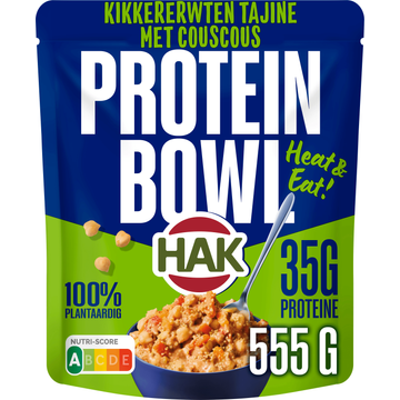 HAK Kikkererwten Tajine Protein Bowl 555g
