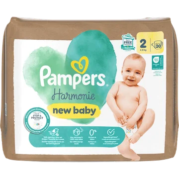 Pampers Harmonie Luiers Maat 2, 30 Luiers