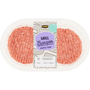 Jumbo Grillburger 2 Stuks