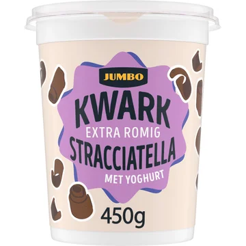 Jumbo Romige Kwark Stracciatella 450 g