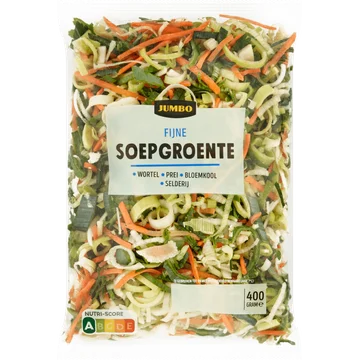 Jumbo Fijne Soepgroente 400 g