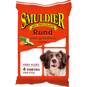 Smuldier Rund met Groenten Compleet 240 g