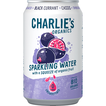 Charlie's Sparkling Water Cassis 330ML