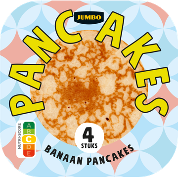 Jumbo Banaan Pancakes 4 Stuks