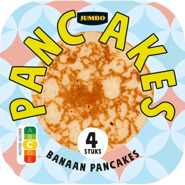 Jumbo Banaan Pancakes 4 Stuks