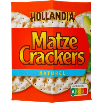 Hollandia Matze Crackers Naturel 16 Stuks