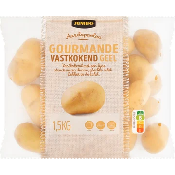 Jumbo Aardappelen Gourmande Vastkokend Geel 1,5 kg