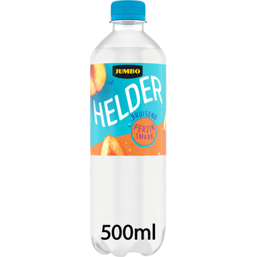 Jumbo Helder Licht Bruisend Mineraalwater Perzik Smaak 500ML