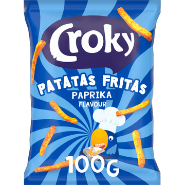 Croky Snacks Patatas Fritas Paprika 100g