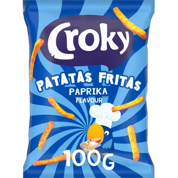 Croky Snacks Patatas Fritas Paprika 100g