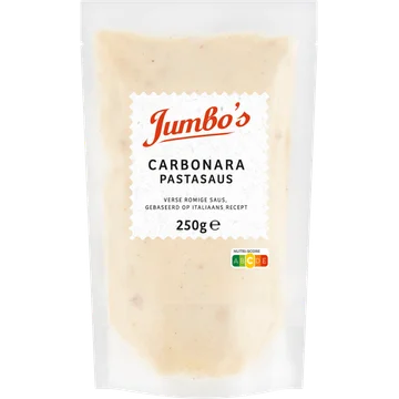 Jumbo's Carbonara Pastasaus 250 g