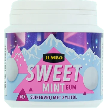 Jumbo Sweet Mint Gum 105 g