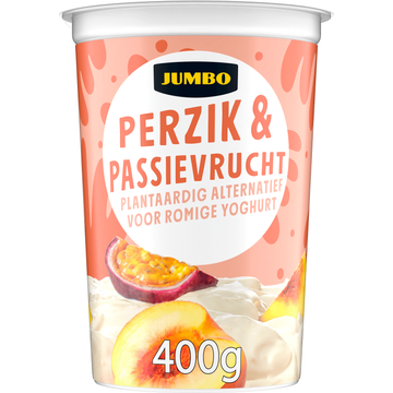 Jumbo Soja Perzik & Passievrucht Plantaardig 400g