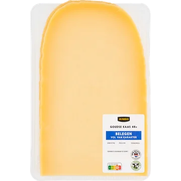 Jumbo Goudse Kaas 48+ Belegen Plakken ca. 185 g