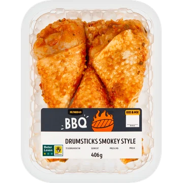 Jumbo BBQ Drumsticks Smokey Style ca. 390 g