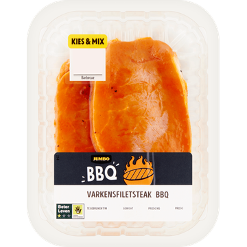 Jumbo Varkensfiletsteak BBQ 200 g