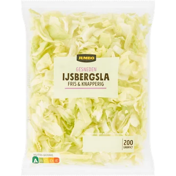 Jumbo Gesneden IJsbergsla 200 g