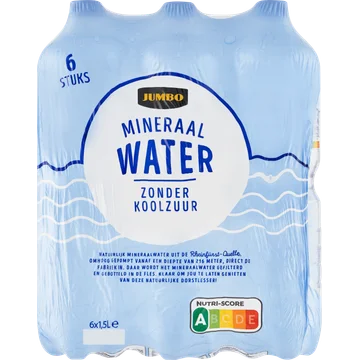 Jumbo Mineraalwater Zonder Koolzuur Fles 6 x 1,5 L
