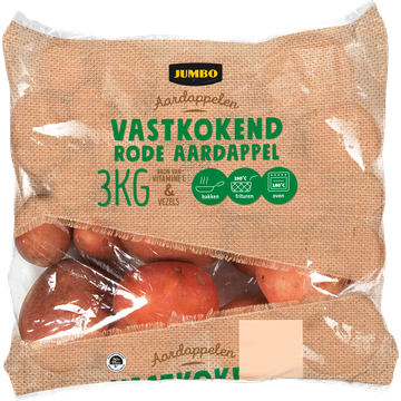 Jumbo Vastkokende Rode Aardappel 3kg