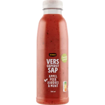 Jumbo Vers Sap Appel, Peer, Aardbei & Munt 500 ML