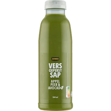 Jumbo Vers Sap Appel, Peer & Avocado 500ML