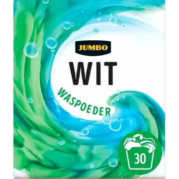 Jumbo Wit Waspoeder 1,8 kg 30 Wasbeurten