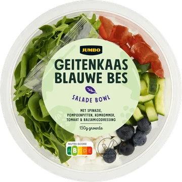 Jumbo Salade Bowl Geitenkaas Blauwe Bes 260 g