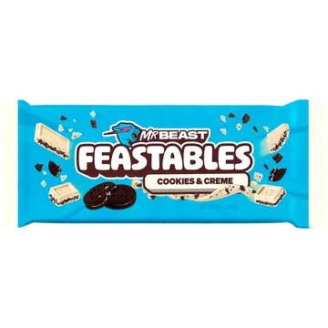 Feastables Mr Beast Chocolade Cookies & Creme 60g
