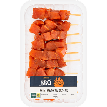 Jumbo BBQ Mini Varkensspies 280 g