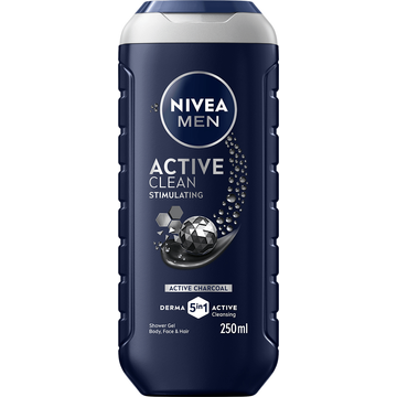 Nivean Men Active Clean Showergel 250 ML