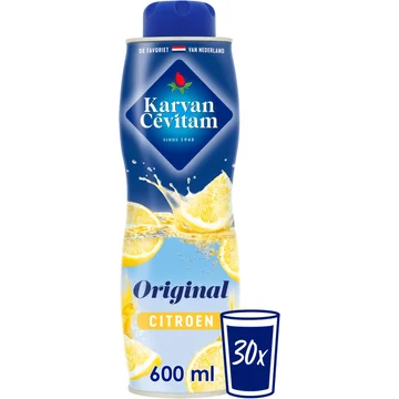 Karvan Cévitam Citroen Original Siroop 600ML