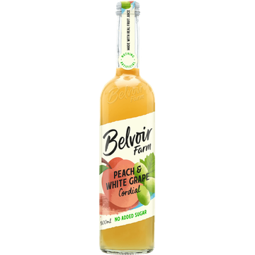 Belvoir Peach & White grape Cordial 500ML