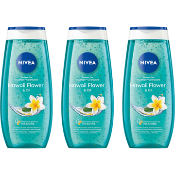 NIVEA Hawaii Flower & Oil Douchegel 3 x 250ml