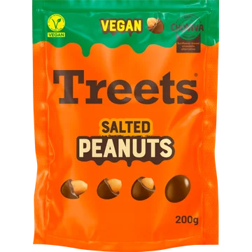 Treets Salted Peanuts 200g
