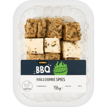 Jumbo BBQ Halloumie Spies 135 g