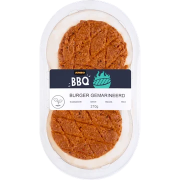 Jumbo BBQ Vegan Burger Gemarineerd 210 g