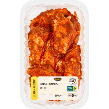 Jumbo Scharrelkip Borrelhapjes Pittig 500 g