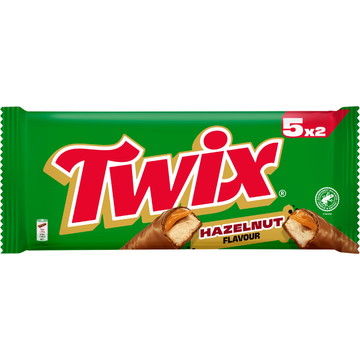 TWIX Hazelnut Melkchocolade met Karamel 5-Pack