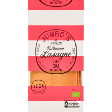 Jumbo's Volkoren Lasagnebladen 500 g