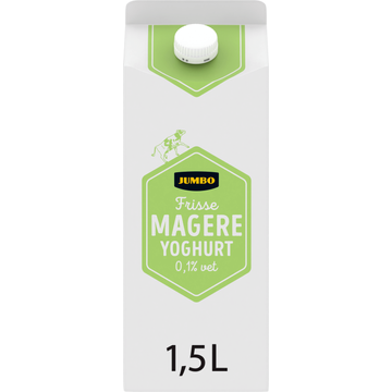 Jumbo Magere Yoghurt 0,1% Vet 1,5 L