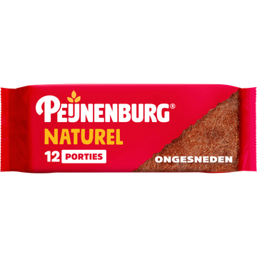 Peijnenburg ontbijtkoek naturel ongesneden 12 porties
