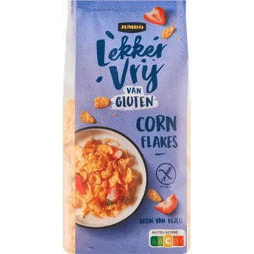 Jumbo Lekker Vrij van Gluten Cornflakes 200 g