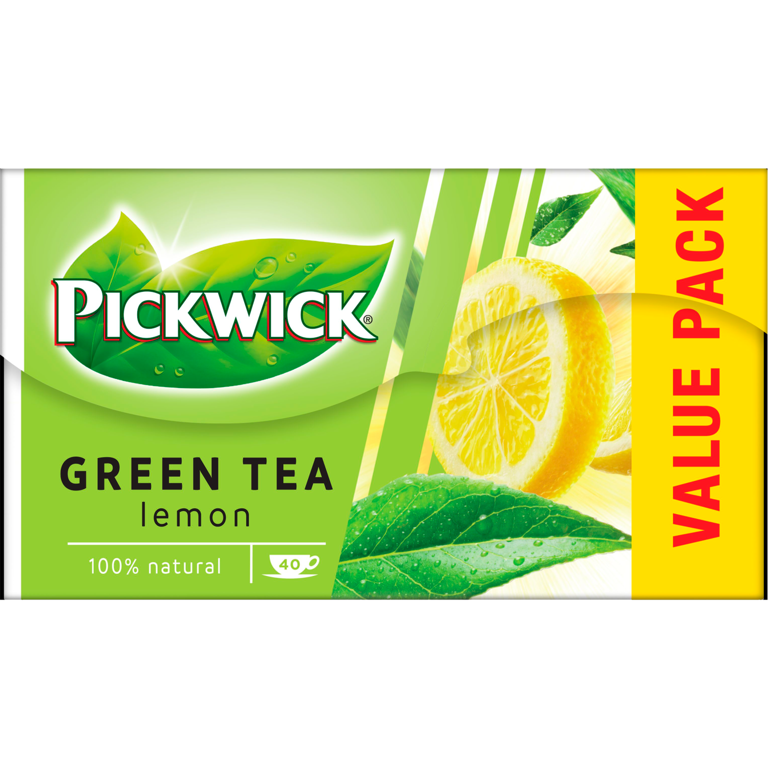 Pickwick Lemon groene thee voordeelpak