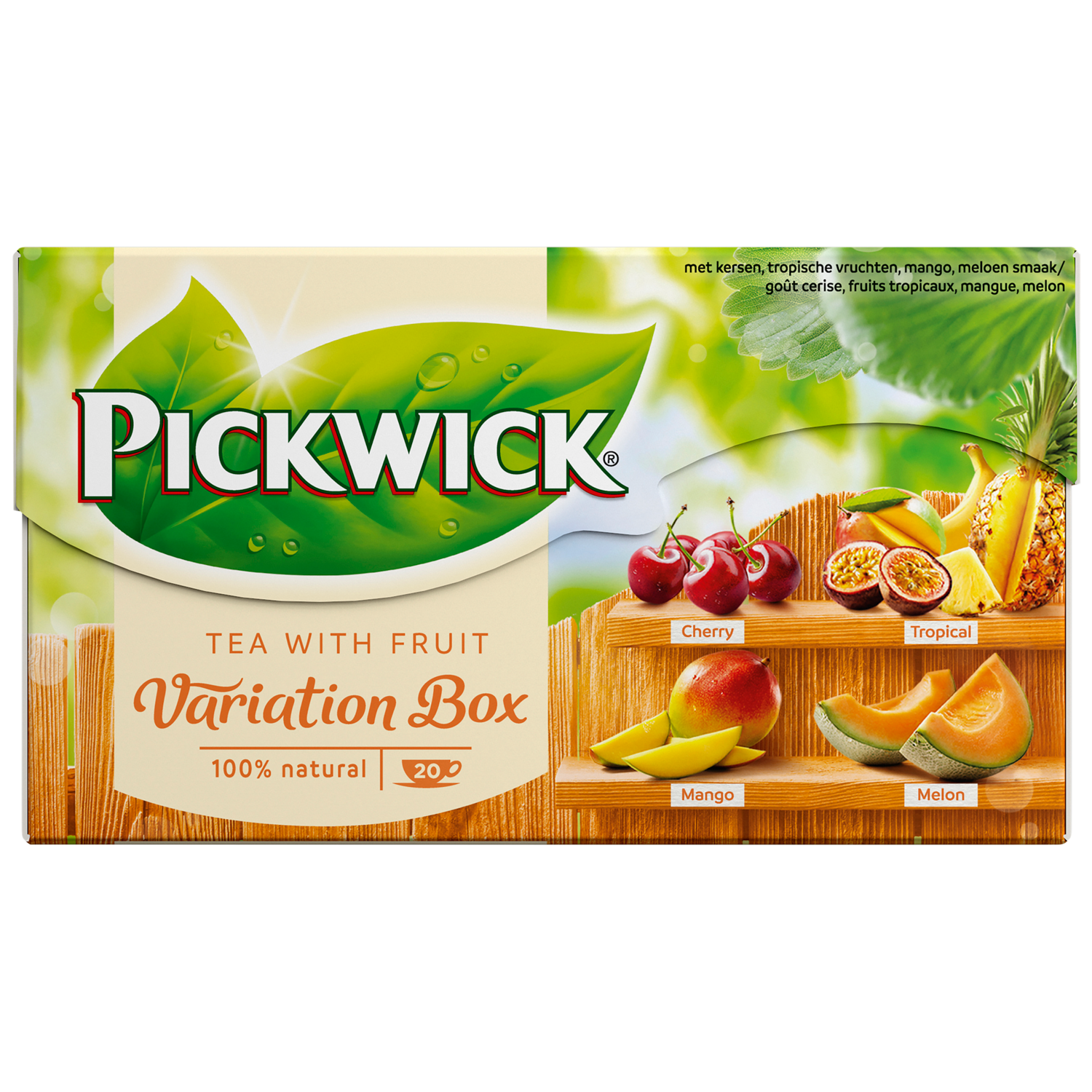 Pickwick Fruit Variatie Oranje fruit thee